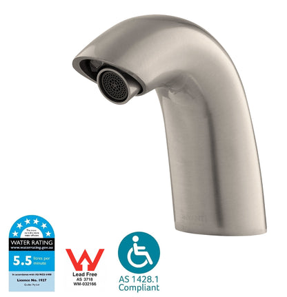 Onvanti Balmoral SF1002 | Touchless Basin Sensor Tap – Hob Mounted | 5.0 L/min | Mains or Battery | DDA Compliant
