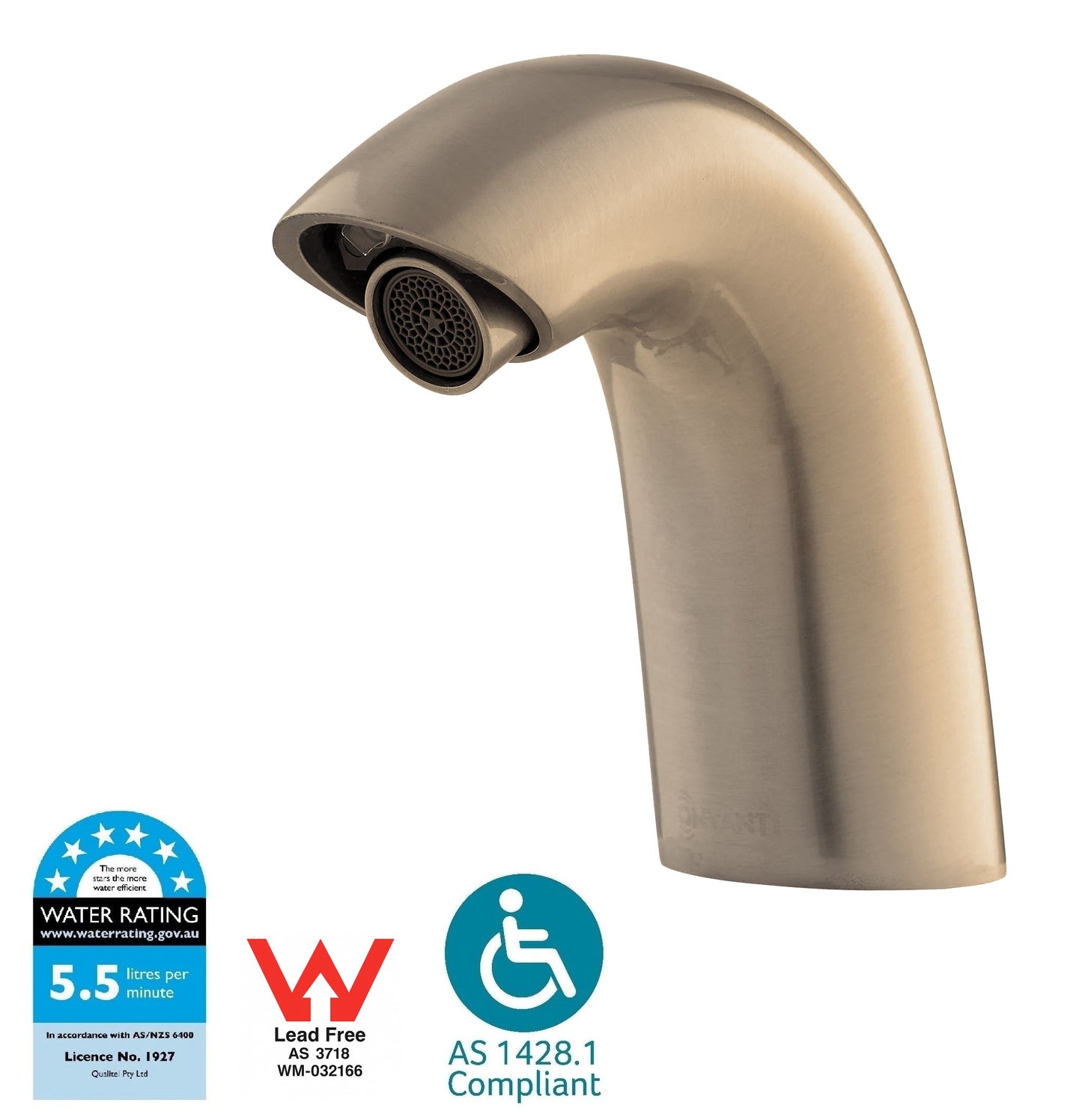 Onvanti Balmoral SF1002 | Touchless Basin Sensor Tap – Hob Mounted | 5.0 L/min | Mains or Battery | DDA Compliant