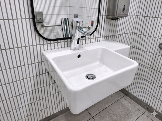 Onvanti Sensor Tap for Commercial or Public Bathrooms Mains or Battery Operated Freshwater SF1107