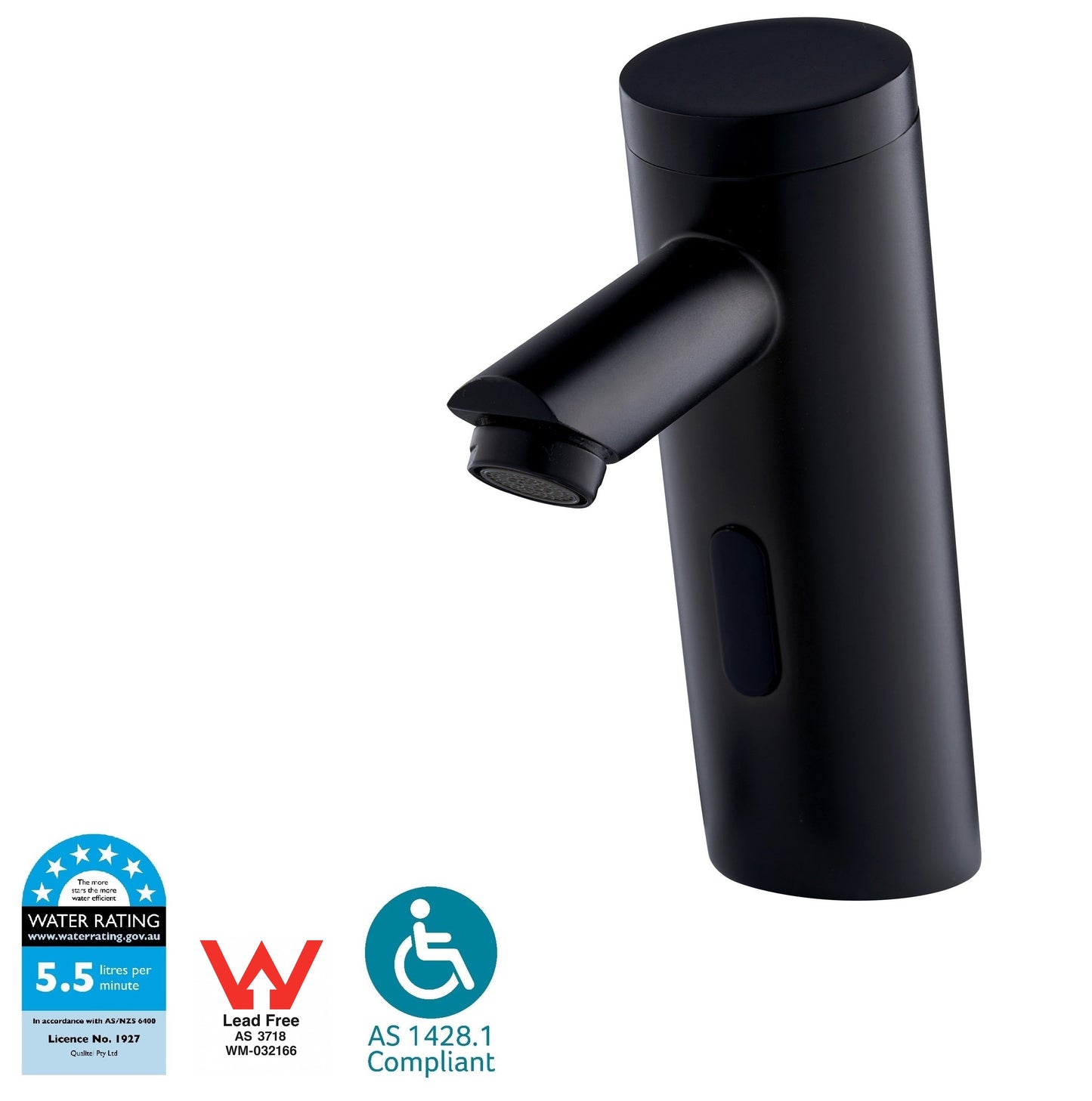 Onvanti Freshwater SF1107 Touchless Sensor Tap | Hob Mounted | Mains & Battery | 6 Star WELS | DDA Compliant