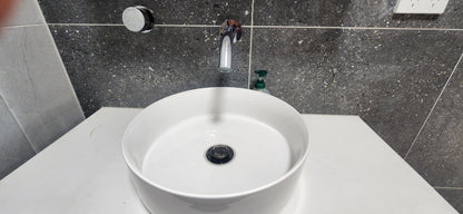 Onvanti Sensor Tap (Wall Mounted) for Commercial or Public Bathrooms Mains or Battery Operated Bronte SF1113