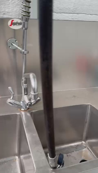 Onvanti Sensor Tap (Wall Mounted) for Commercial or Public Bathrooms Mains or Battery Operated Bronte SF1113