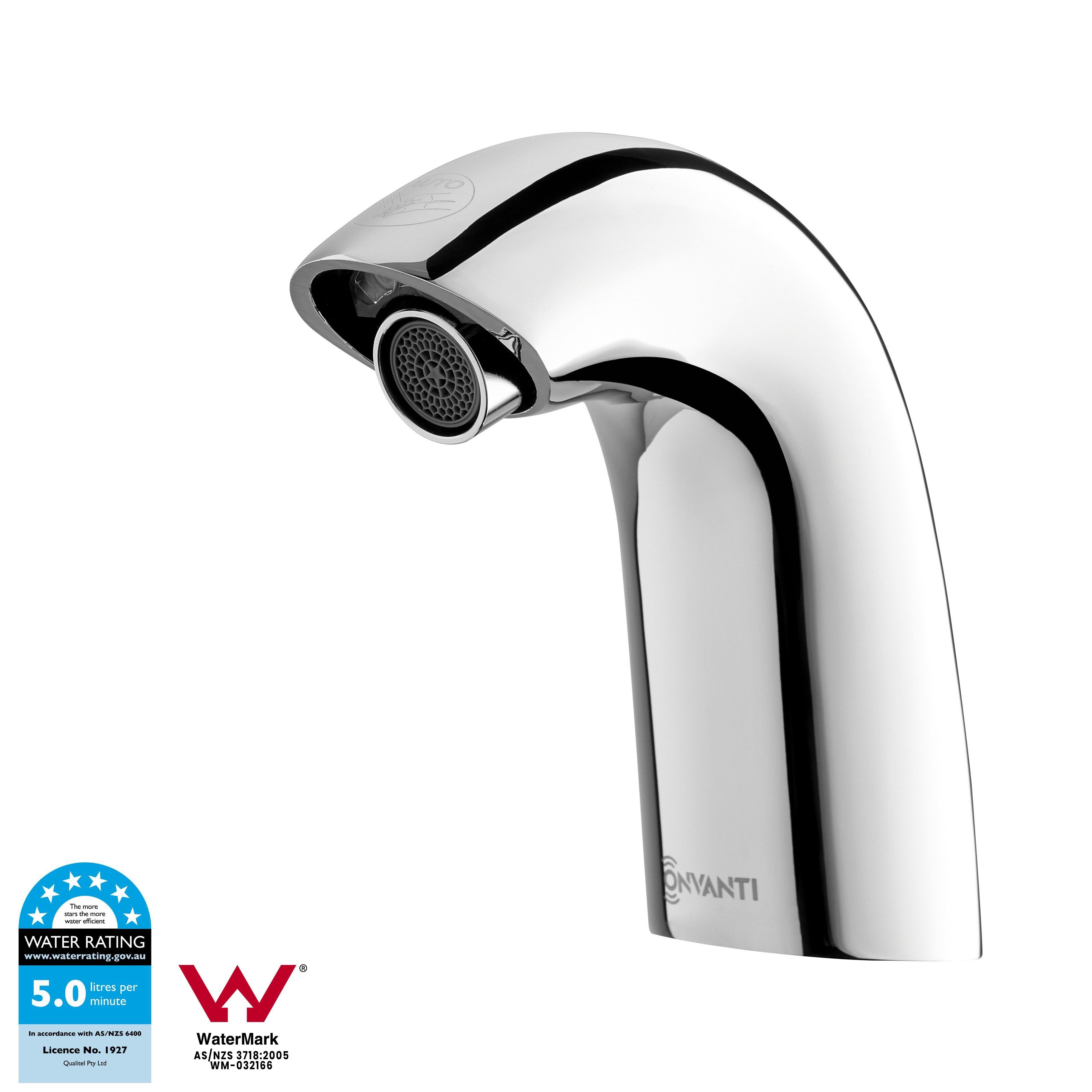 Onvanti Sensor Tap for Commercial or Public Bathrooms Mains or Battery Operated Balmoral SF1002
