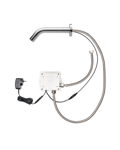 Onvanti Sensor Tap (Wall Mounted) for Commercial or Public Bathrooms Mains or Battery Operated Bronte SF1113