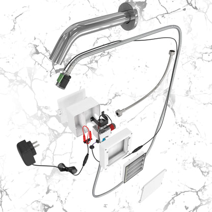 Onvanti Sensor Tap (Wall Mounted) for Commercial or Public Bathrooms Mains or Battery Operated Bronte SF1113