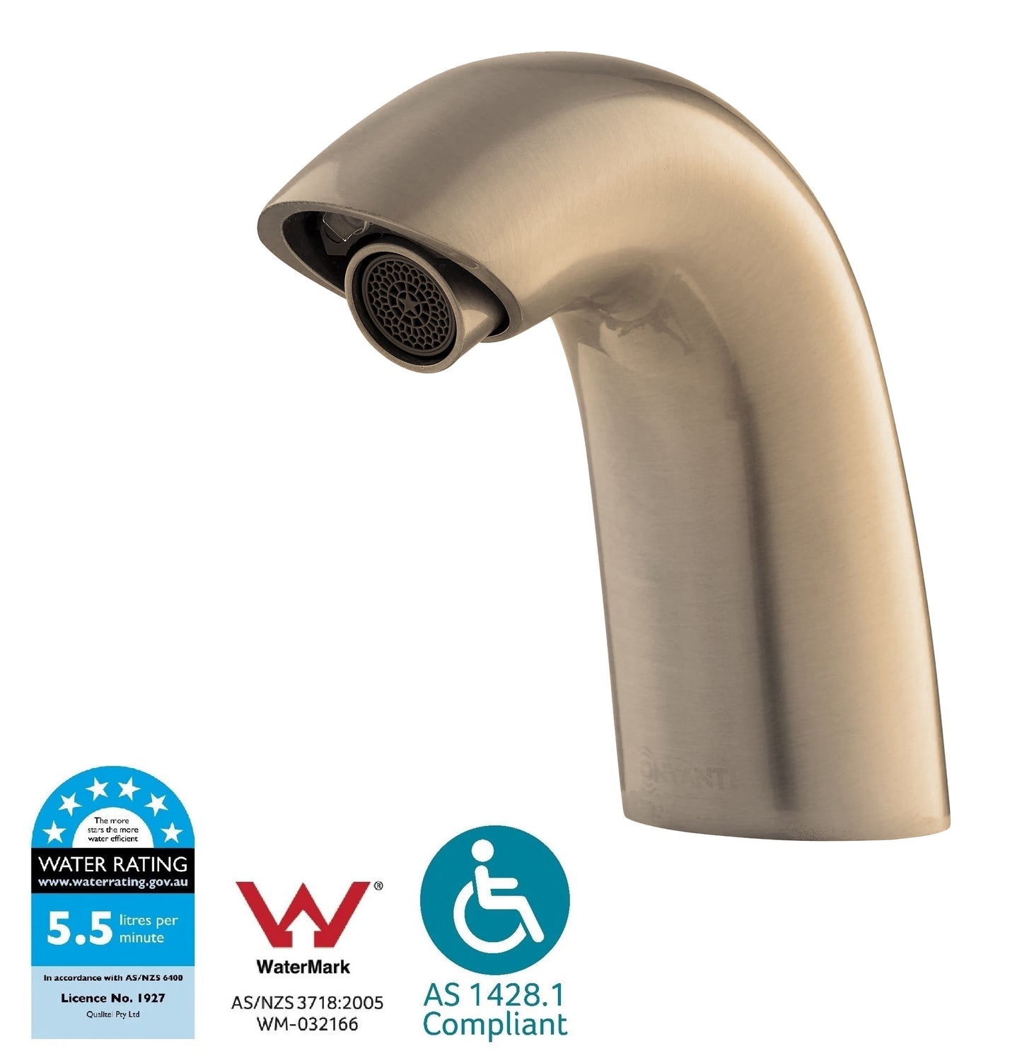 Onvanti Sensor Tap for Commercial or Public Bathrooms Mains or Battery Operated Balmoral SF1002