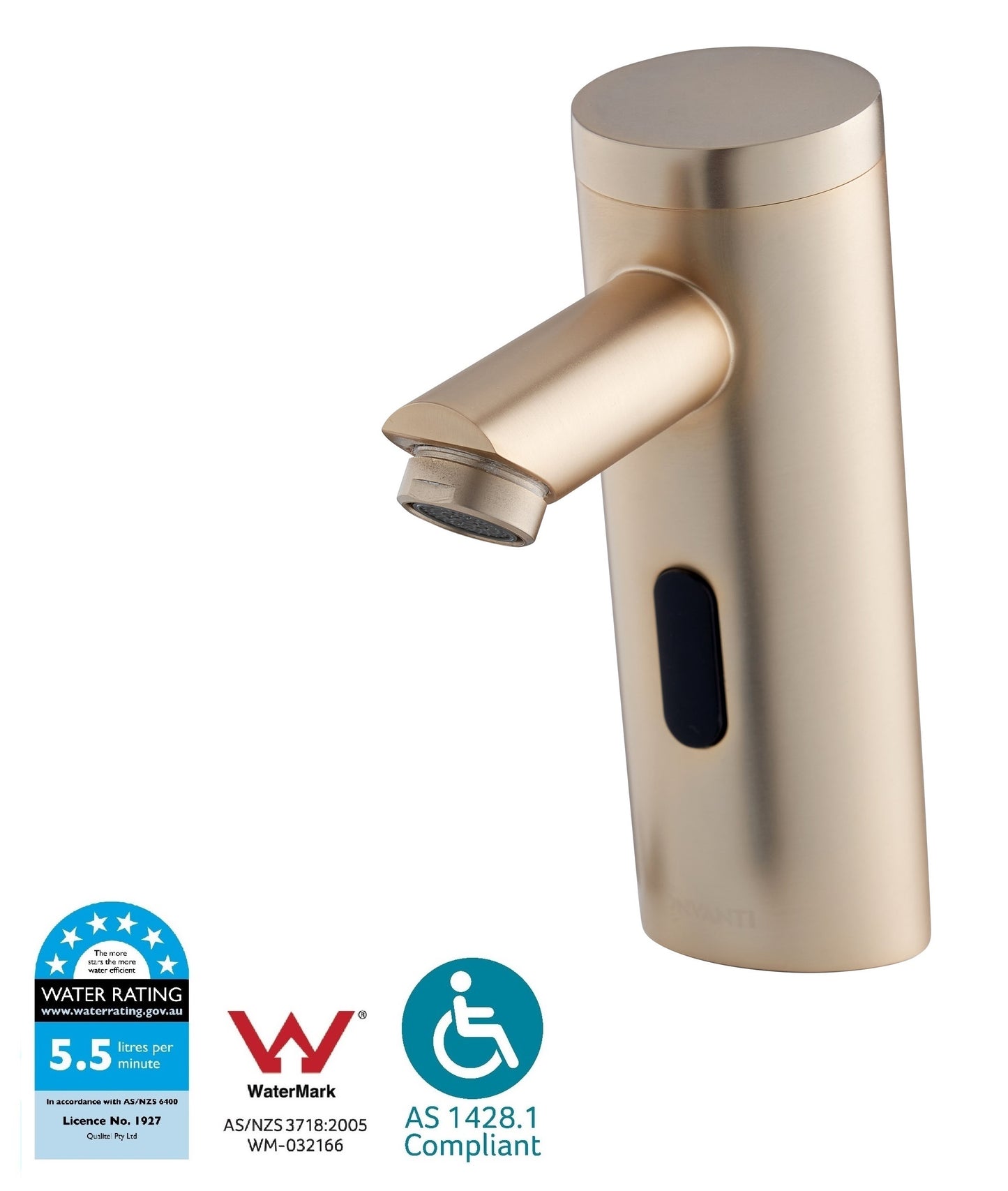Onvanti Sensor Tap for Commercial or Public Bathrooms Mains or Battery Operated Freshwater SF1107